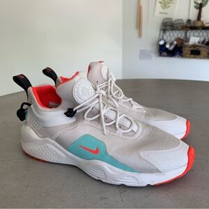 Nike Air Huarache City Move Summit Blue Orange Athletic Casual Retro 8.5